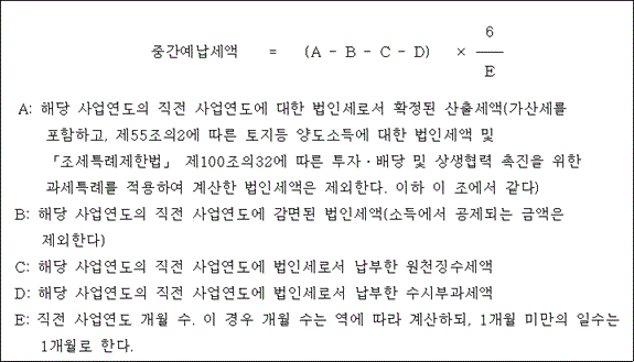 법령 계산식·도표