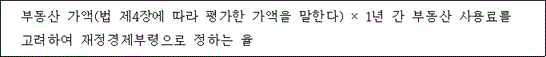 법령 계산식·도표