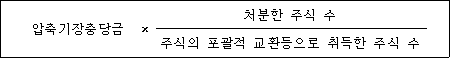 법령 계산식·도표