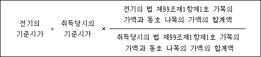 법령 계산식·도표