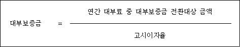 법령 계산식·도표