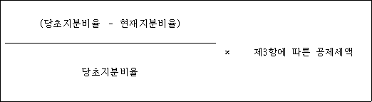 법령 계산식·도표